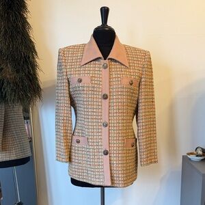 Women's Vintage Italian Tweed Jacket